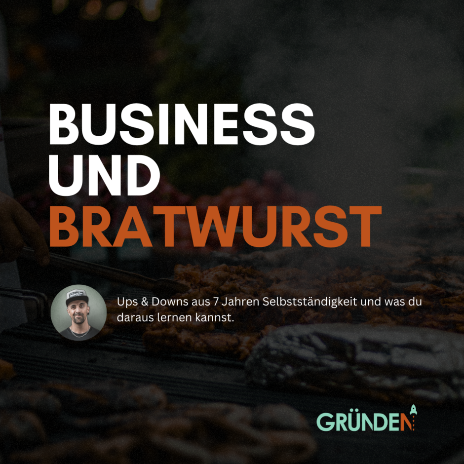 Event Grafik Business und Bratwurst