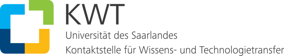 Logo KWT Universität des Saaralndes Kontaktstelle für Wissens- und Technologietransfer