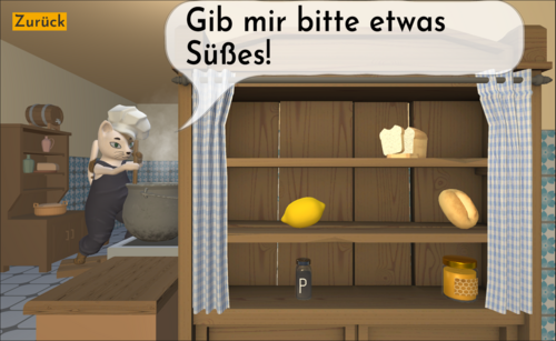 Screenshot aus Carls Wortspiele