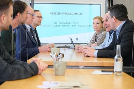 Besuch des Deutschen Wetterdienstes am Umwelt-Campus Birkenfeld