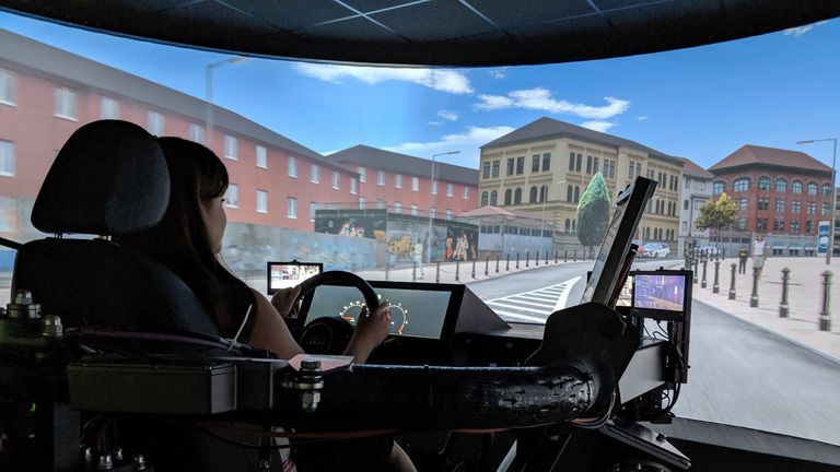 Dynamischer Fahrsimulator