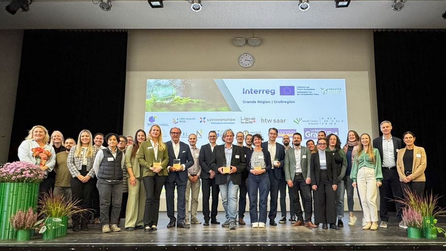 Gruppenfoto vom kompletten Konsortium Greater Green+.