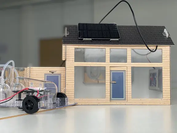 Gebäudemodell Eco-Haus