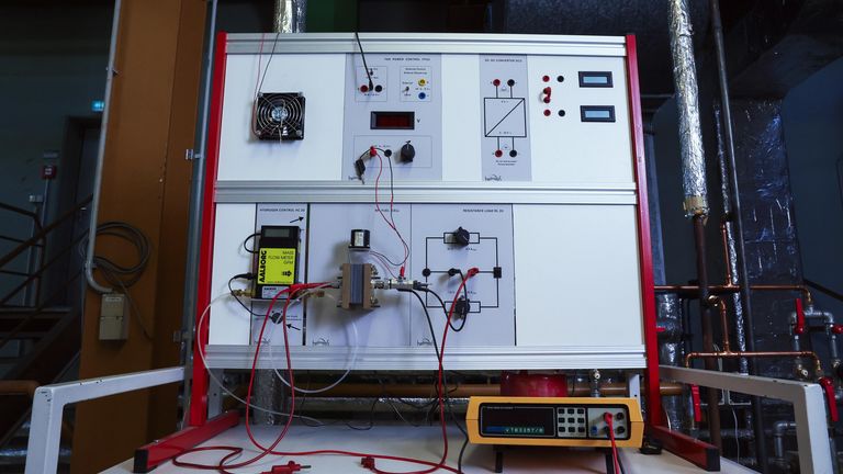 Brennstoffzellen-Versuchsstand