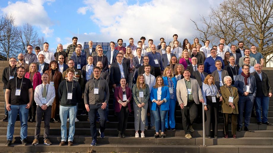 Alle Akteurinnen und Akteure der „PAE-e-green Days“ aus dem Grand Est, dem Saarland, Rheinland-Pfalz, Luxemburg und Wallonien am Umwelt-Campus Birkenfeld.