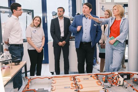 Bundestagspräsidentin und Wissenschaftsminister Rheinland-Pfalz besuchen Umwelt-Campus Birkenfeld