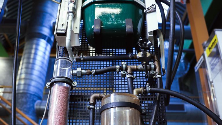 Messung von Staubemissionen