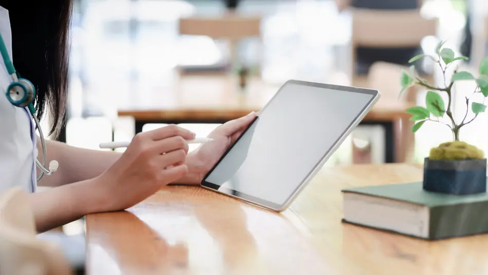 Informationssystem auf einem Tablet zum Hautkrebsscreening