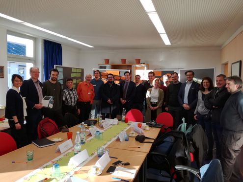 Teilnehmer Innovationsworkshop LoRaWAN am Umwelt-Campus Birkenfeld Foto: Lars Creutz