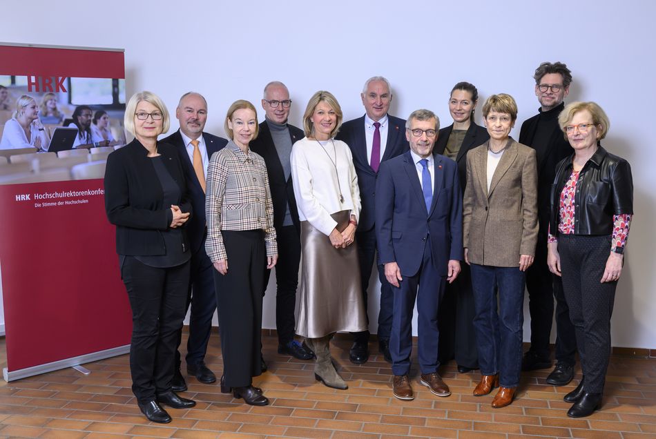 Verabschiedung HRK Vizepräsidentin Schumann