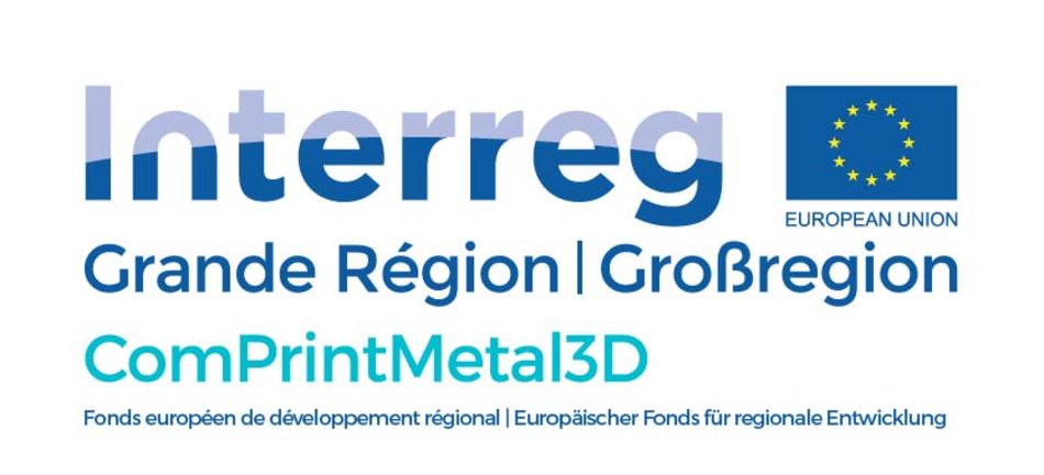 Logo des Interreg-Projekts ComPrintMetal3D