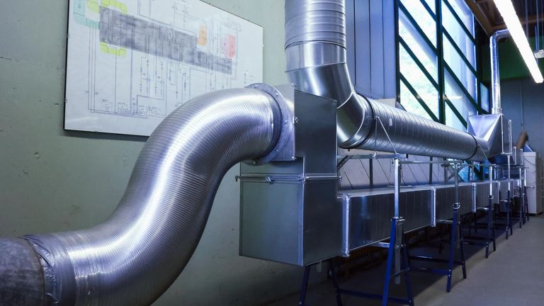 Volumenstrommessung durch Netzmessung