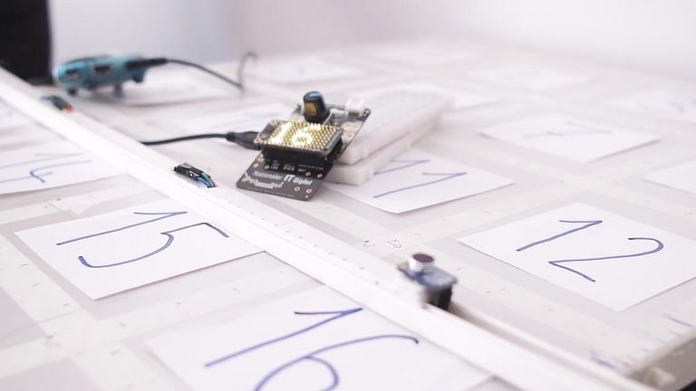 Digitale Anzeige Digitalgipfel, Foto: Jannik Scheer