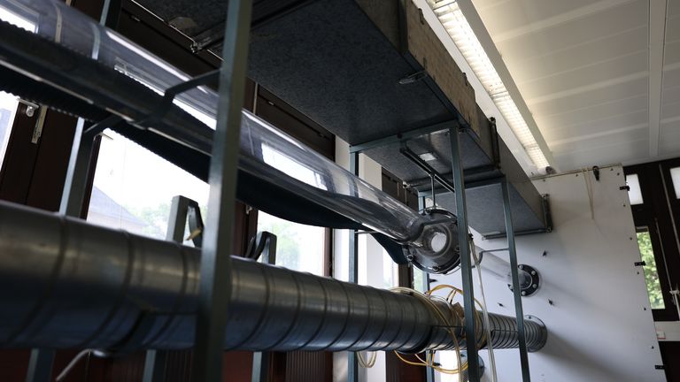 Volumenstrombestimmung an Zuluftdurchlässen