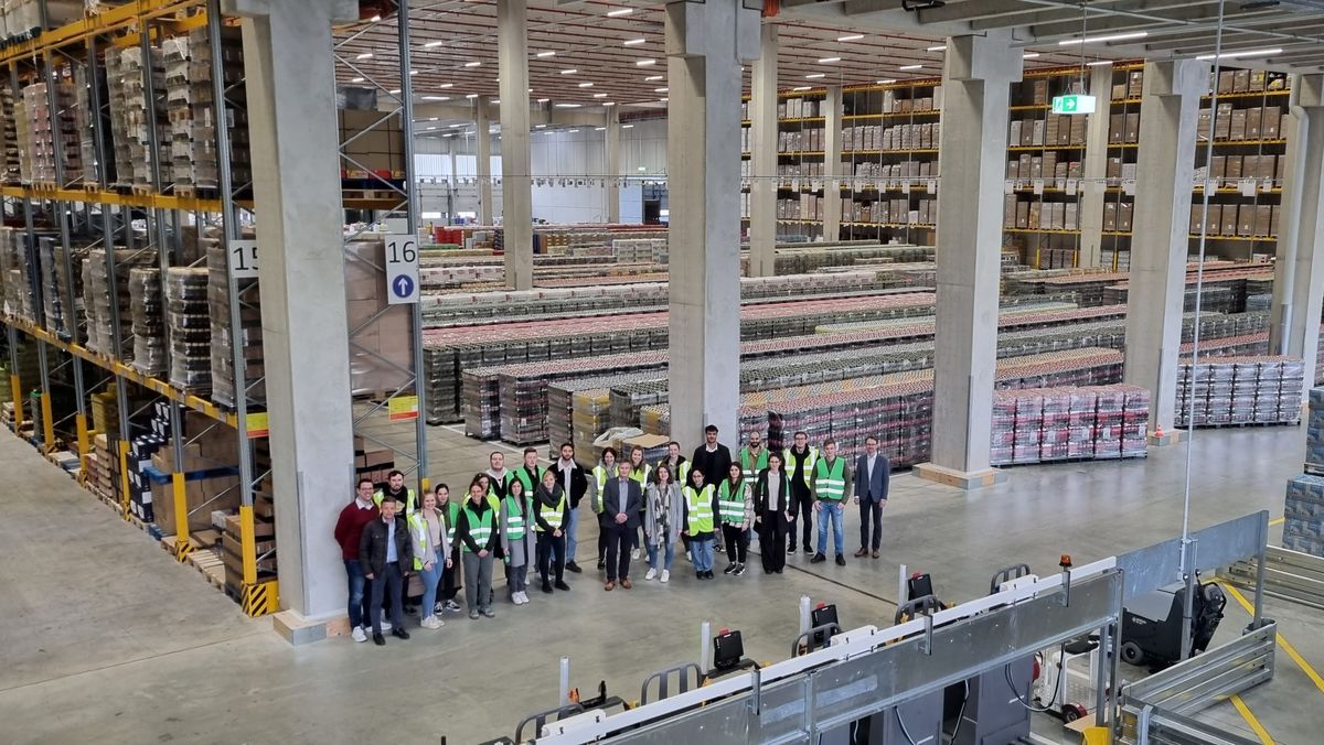 LIDLExkursion im neuen Zentrallager in St. Ingbert