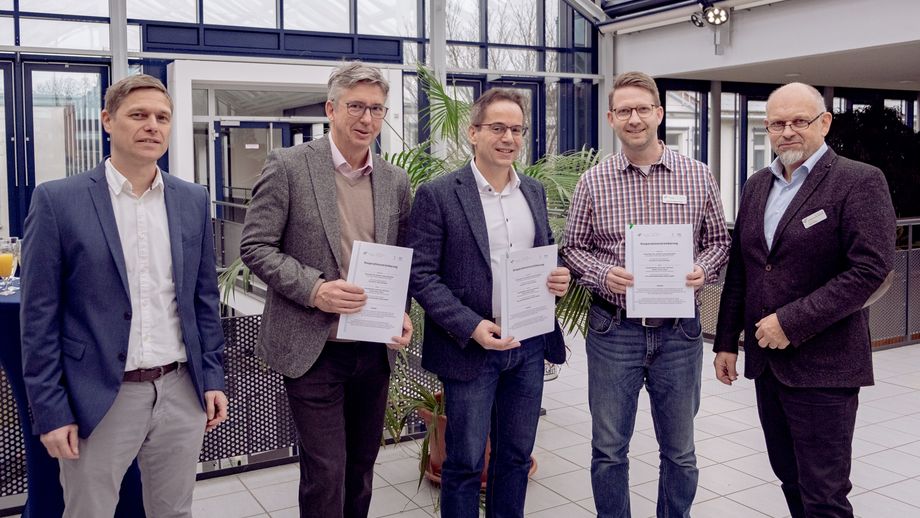 Dominik Rudolphy, Prof. Dr. Tilman Cosack, Markus Müller, Prof. Dr. Stehpan Didas, Prof. Dr. Peter Gutheil