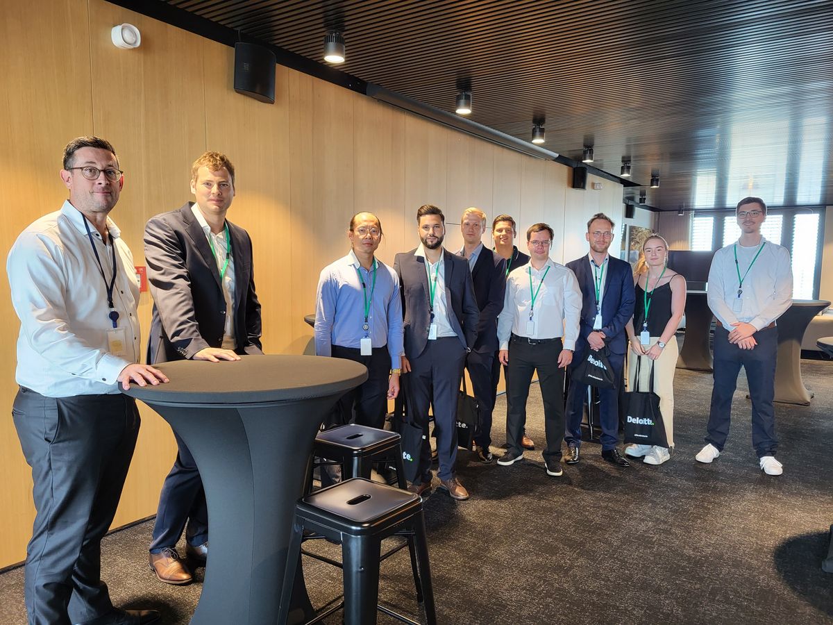 Besuch des Fachbereichs bei Deloitte Luxembourg