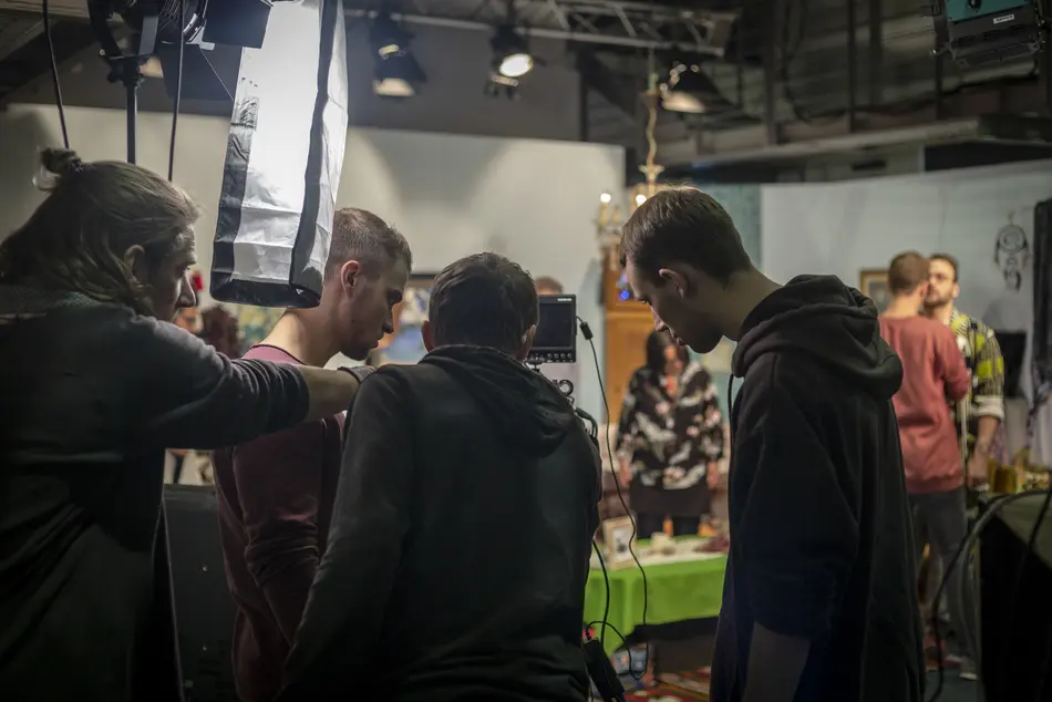 Filmdreh Campus WG