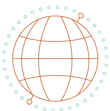 Piktogramm: Globus