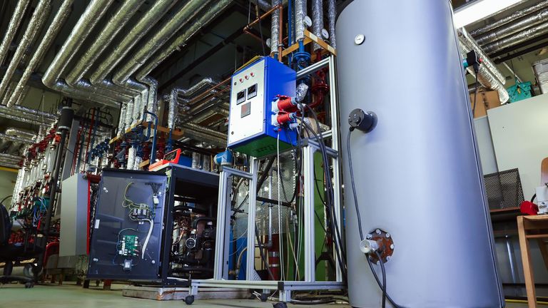 Sole/Wasser-Wärmepumpe