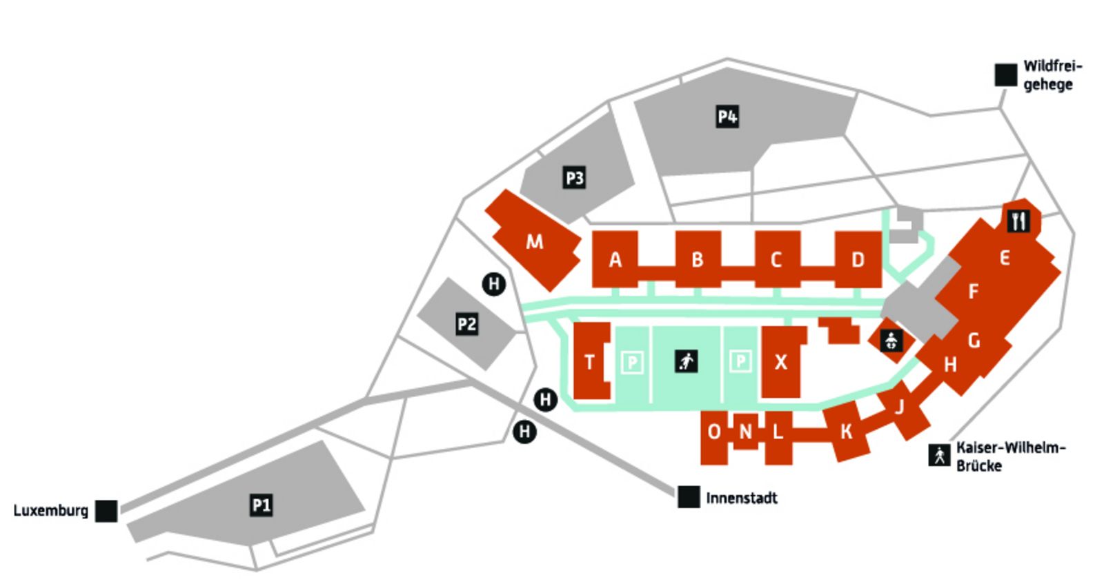 Map Main Campus