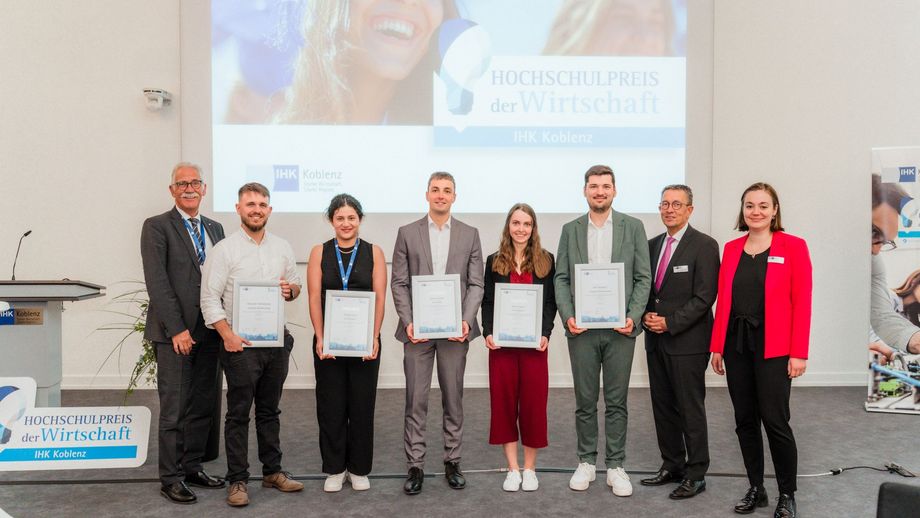 Verleihung des IHK-Hochschulpreises der Wirtschaft