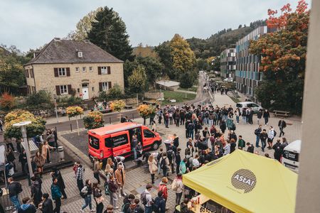 Erstsemesterbegrüßung zum Wintersemester 2025/26 an der Hochschule Trier
