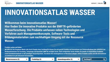 FloResST-Projekttools im Innovationsatlas Wasser des BMFTR vertreten