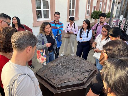 IWGM-Exkursion Trier Stadtführung mit Stadtführerin Nieves Rodríguez-Wolf