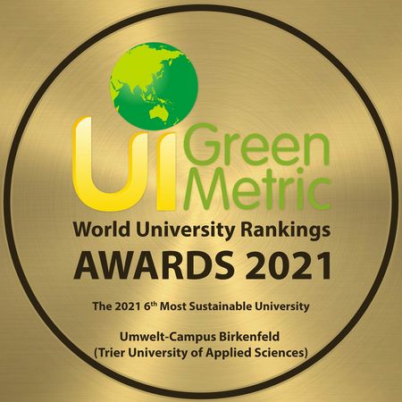 GreenMetric Auszeichnung