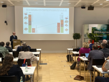 Vortrag von Prof. te Heesen - Ausblick zum Ausbau der erneuerbaren Energien in der Großregion