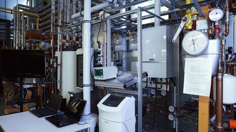 Mikro-BHKW mit Gas-Brennwerttherme