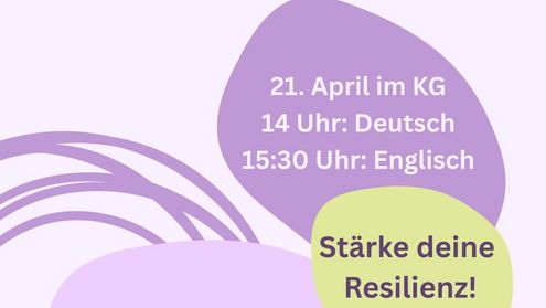 Poster Vortrag Resilienz und Umgang mit Krisensituationen