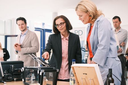 Bundestagspräsidentin und Wissenschaftsminister Rheinland-Pfalz besuchen Umwelt-Campus Birkenfeld