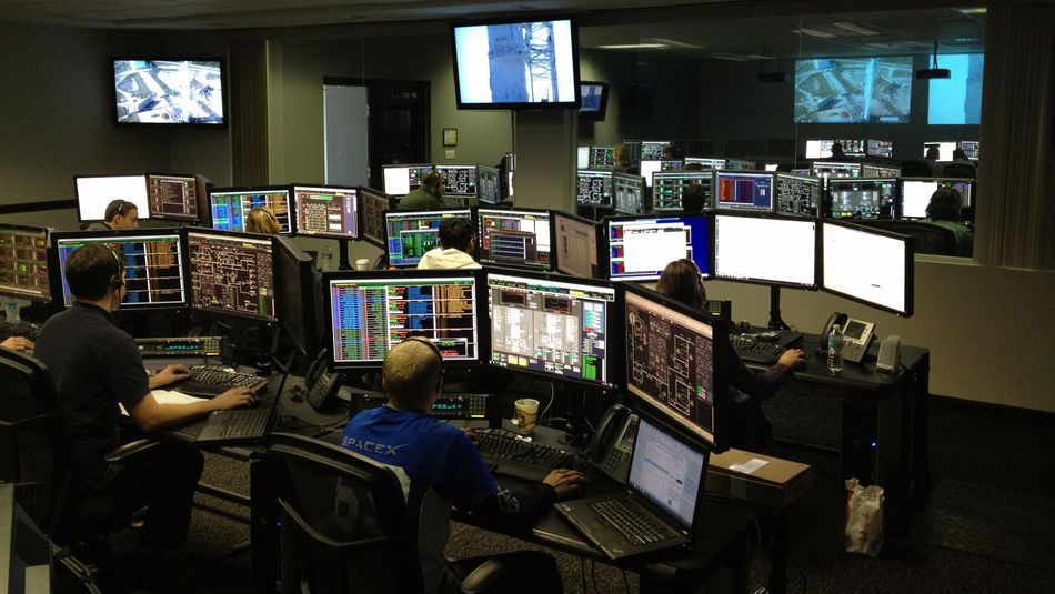 PervaSafe Computing Control room monitors