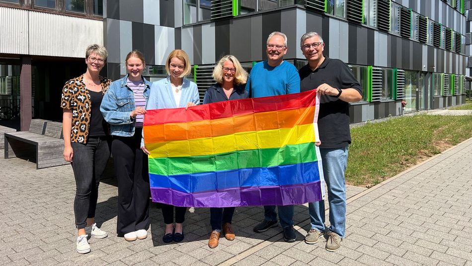 Hochschule Trier zeigt sich solidarisch mit der LGBTQIA+-Community