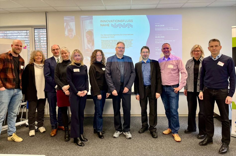 Teilnehmende der Veranstaltung am Umwelt-Campus Birkenfeld