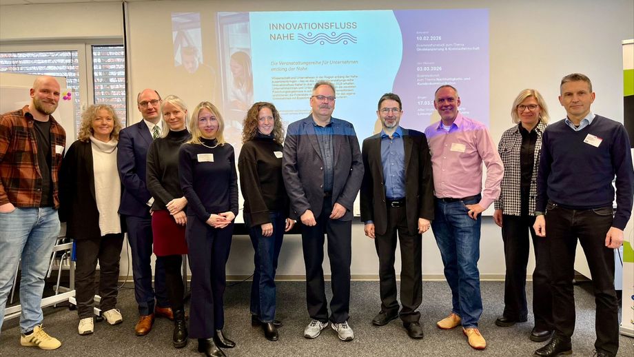 Teilnehmende der Veranstaltung am Umwelt-Campus Birkenfeld